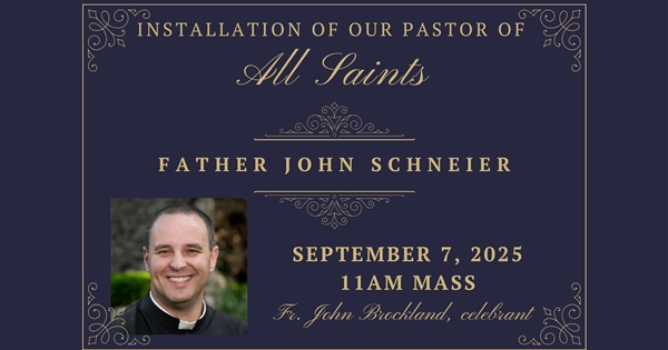 The Installation of Our Pastor