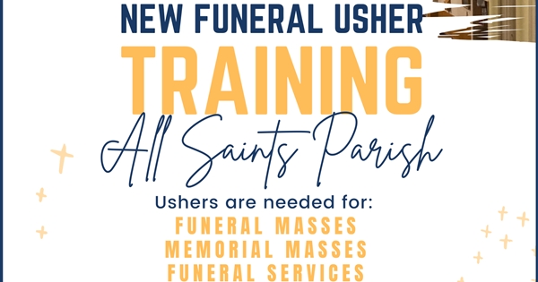 New Funeral Usher Training