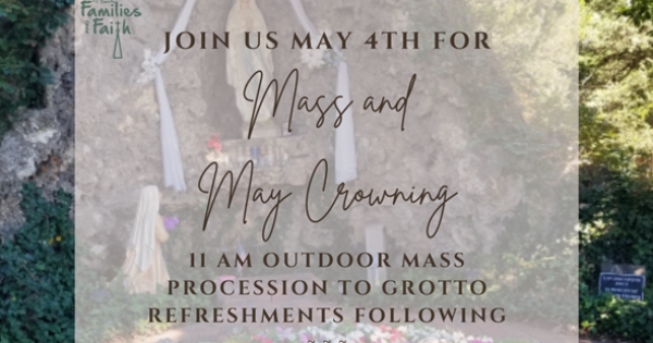 May 4th Mass and May Crowning