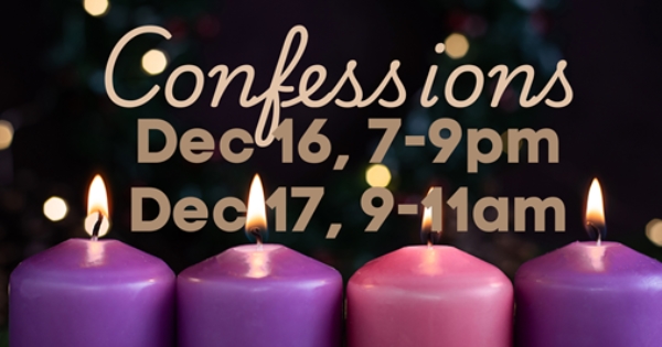 Extra Confession Times